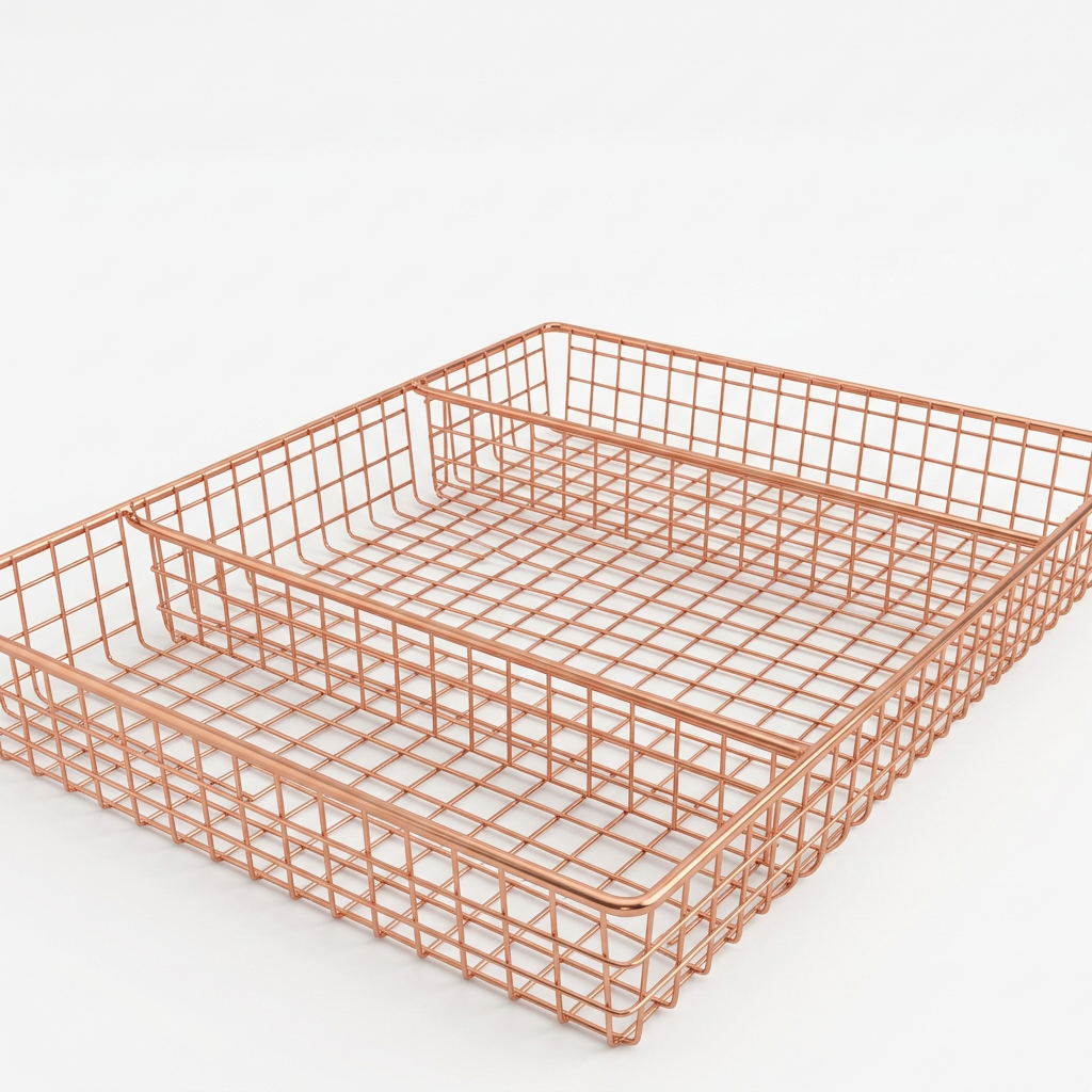 Halmere Copper Wire Cutlery Tray
