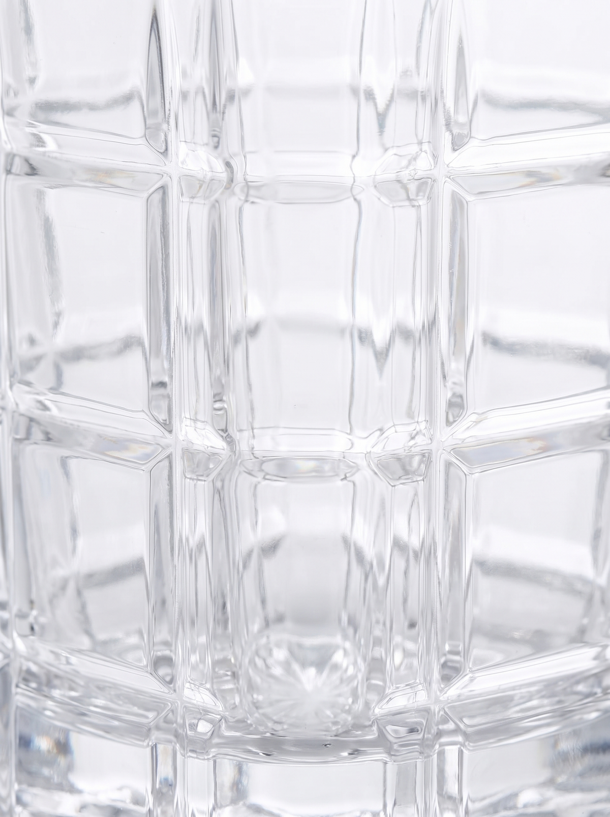 Fernstead Check Cut Glass